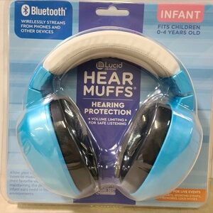 Blue Infant HearMuffs Bluetooth Headphones